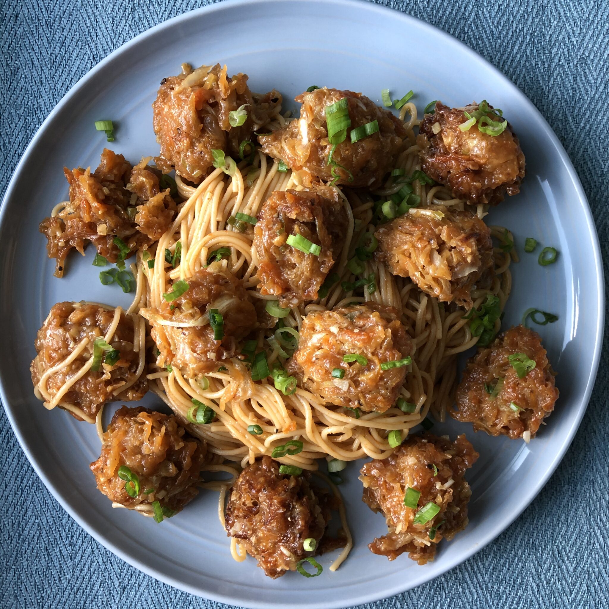 Veg Manchurian With Stir Fry Noodles